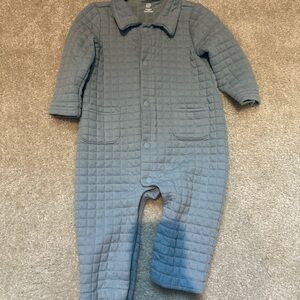 GAP Quilted Blue Kids Footie